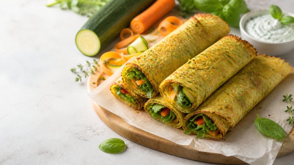 Gemüse-Wraps